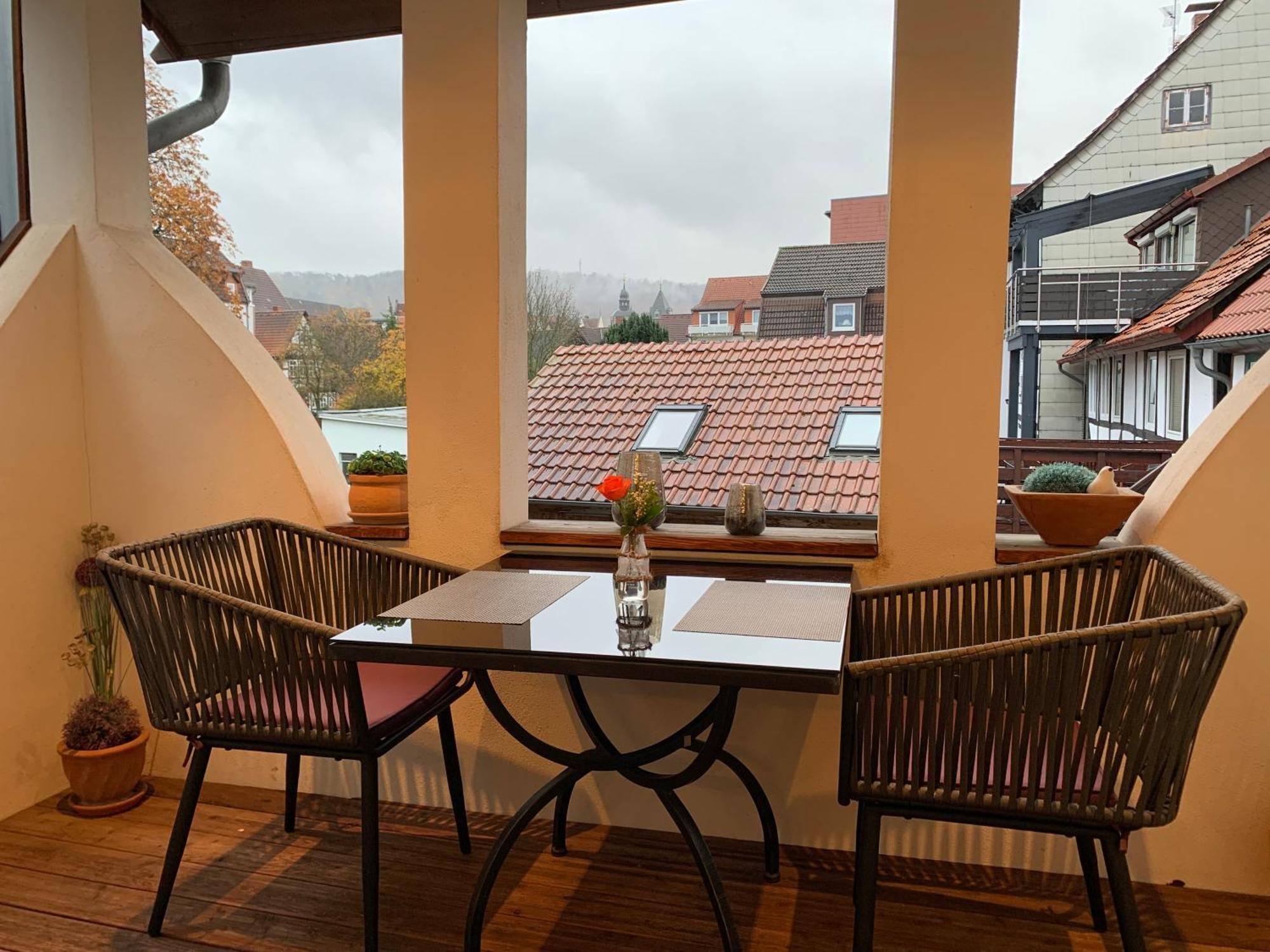 Ferienwohnung Janus Altstadt-Hameln Haus 2 Inklusive Parkplatz - Mit Und Ohne Terrasse Oder Loggia Hamelin Bagian luar foto